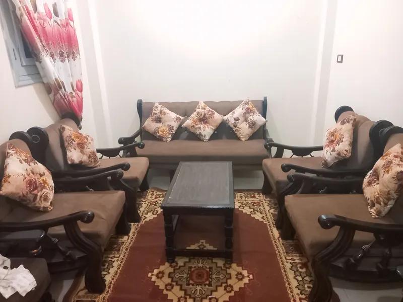 انتريه خشب زان احمر عمولة من دمياط تنجيد حديث في بلبيس, الشرقية - 14,000 EGP