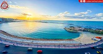 شقة للبيع في الاسكندرية سيدي بشر علي البحر مباشرة 225 متر