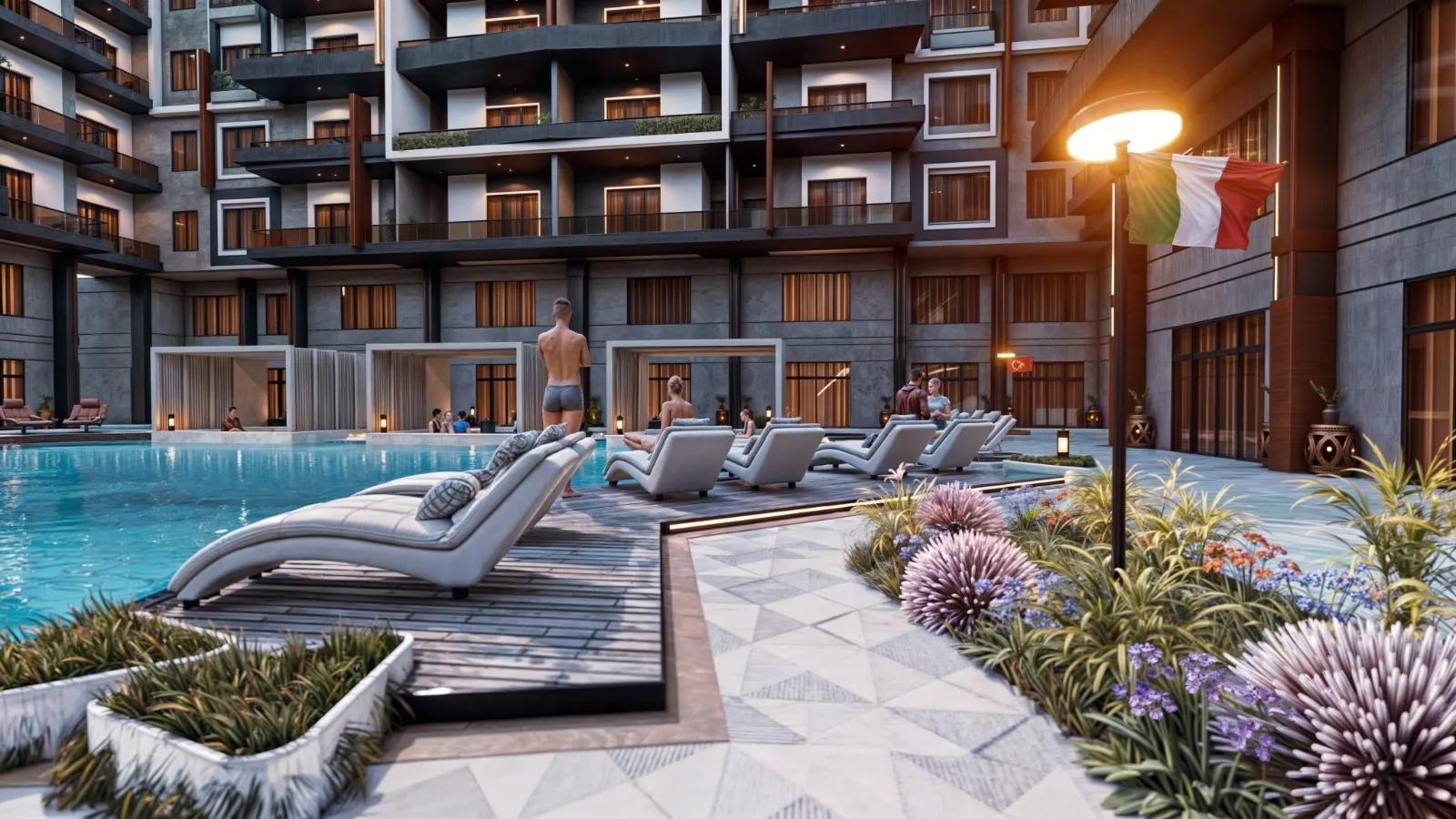 شقة 71 متر في قلب الهضبة _استثمر في الغردقة الآن!