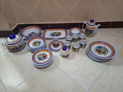 طقم شاي وجاتو ألمانيا مطبوع بالختم winterling Bavaria vintage في دمياط الجديدة, دمياط - 4,500 EGP