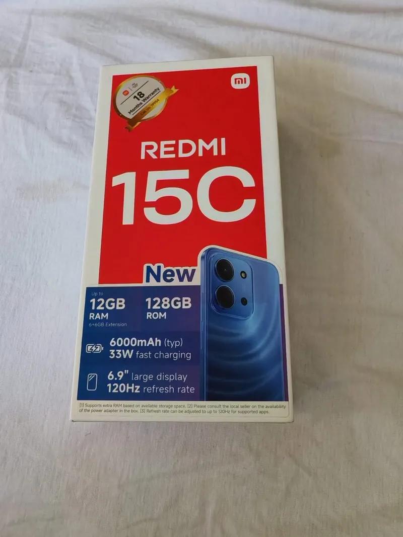 Redmi 15 c. Ram12. 128gb