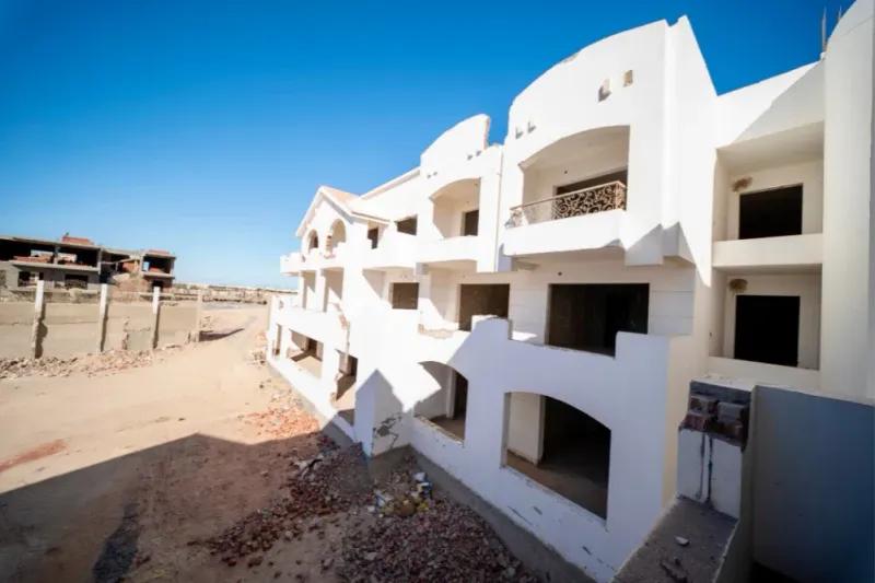 شقة غرفة وصالة 73 متر pool view فى Aurora Palace بالغردقة