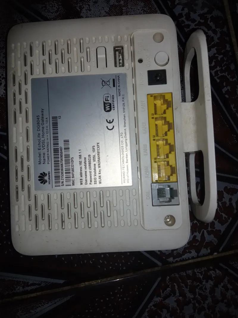 راوتر فودافون DG8045 في جزيرة الدهب وكولدير, الجيزة - 250 EGP