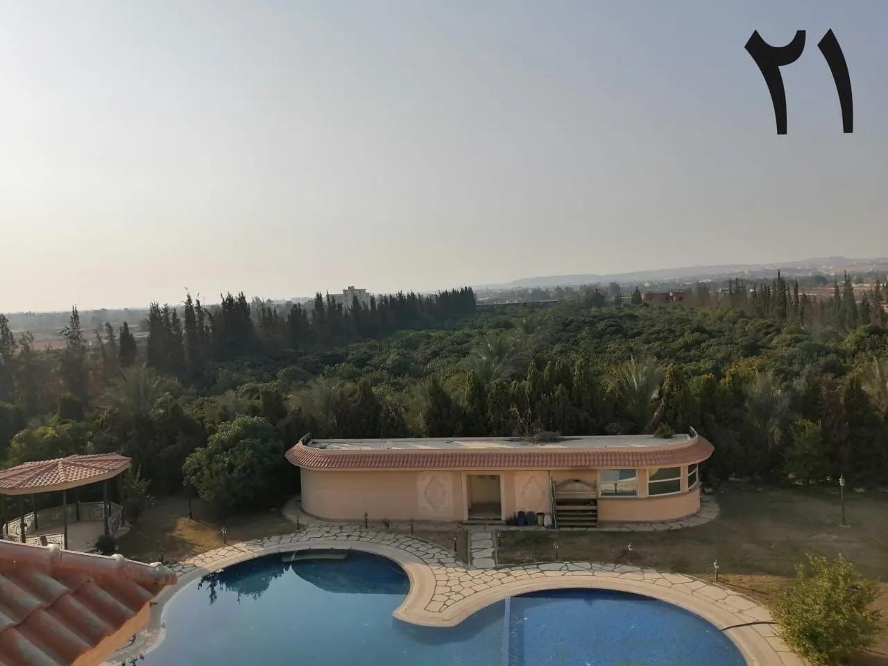 مزرعة بجمعية احمد عرابي مساحه 10 فدان 40 الف متر بها ٣ قصور