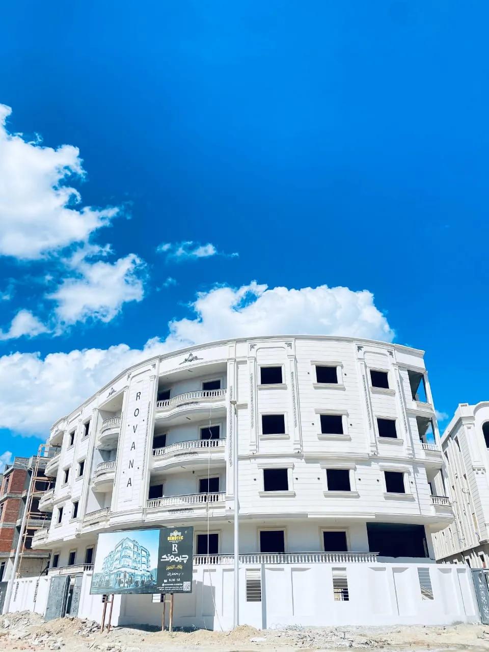 شقة دمياط الجديدة بيت الوطن 197م أرضي بجاردن