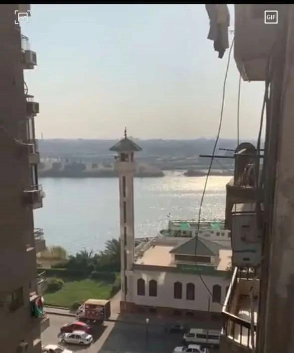 شقة مفروشة بالمعادي بالقاهرة على كورنيش النيل مباشرة