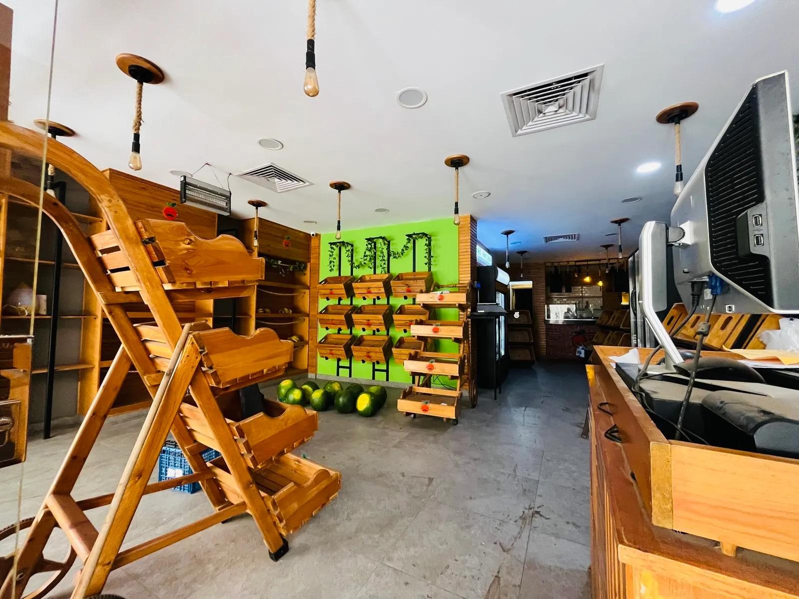 محل للايجار كفر عبدة لقطة ومجهز بالكامل