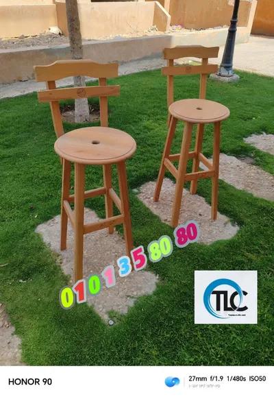 كراسى بار خشب زان من تميمة*** Phone number removed ***0 في القاهرة الجديدة, القاهرة - 699 EGP