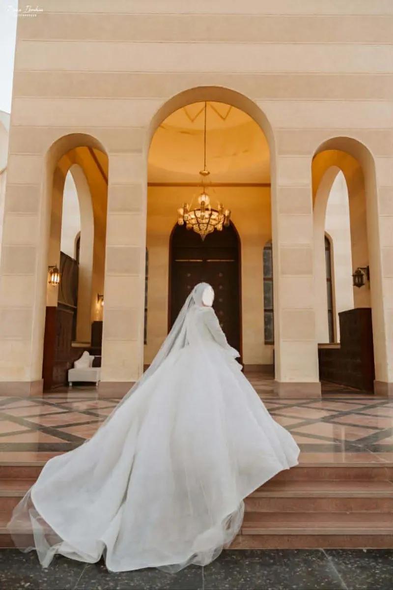 فستان زفاف 2025 استعمال مره واحده فقط