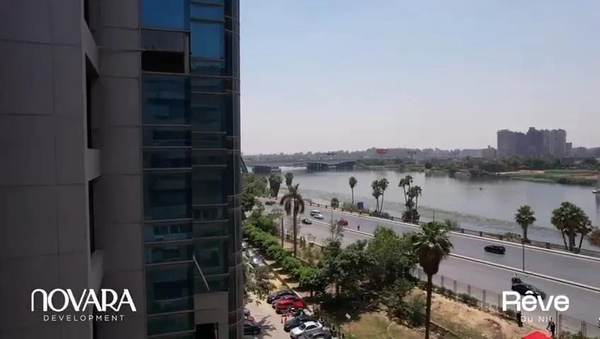 فرصة استثمار بعائد سنوي 3000000 شقة فندقيه للبيع دايركت علي النيل