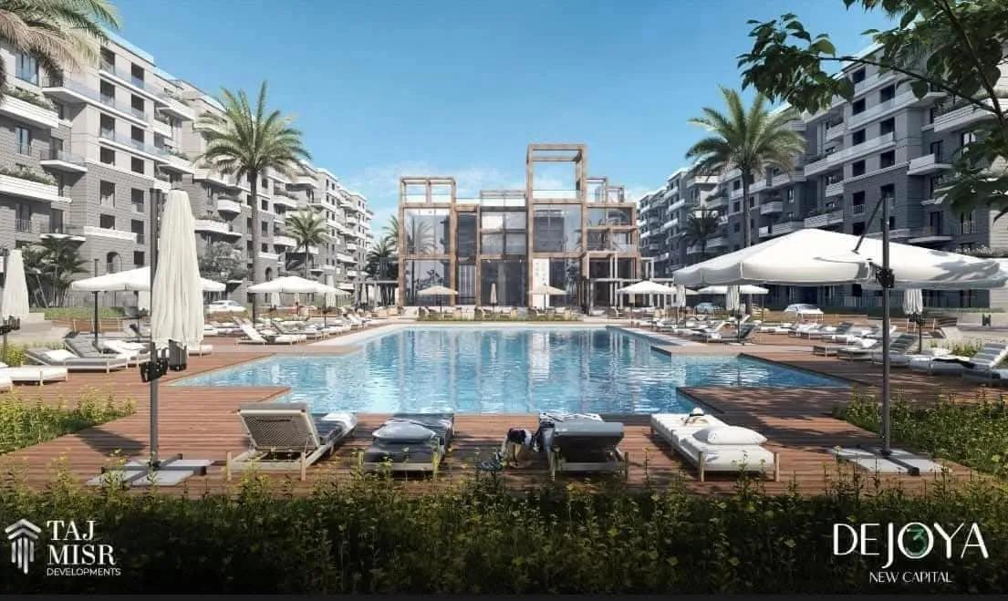 شقة للبيع ف كمبوند ديجويا تاج مصر 170م بمقدم 5% و اقساط علي 10 سنين