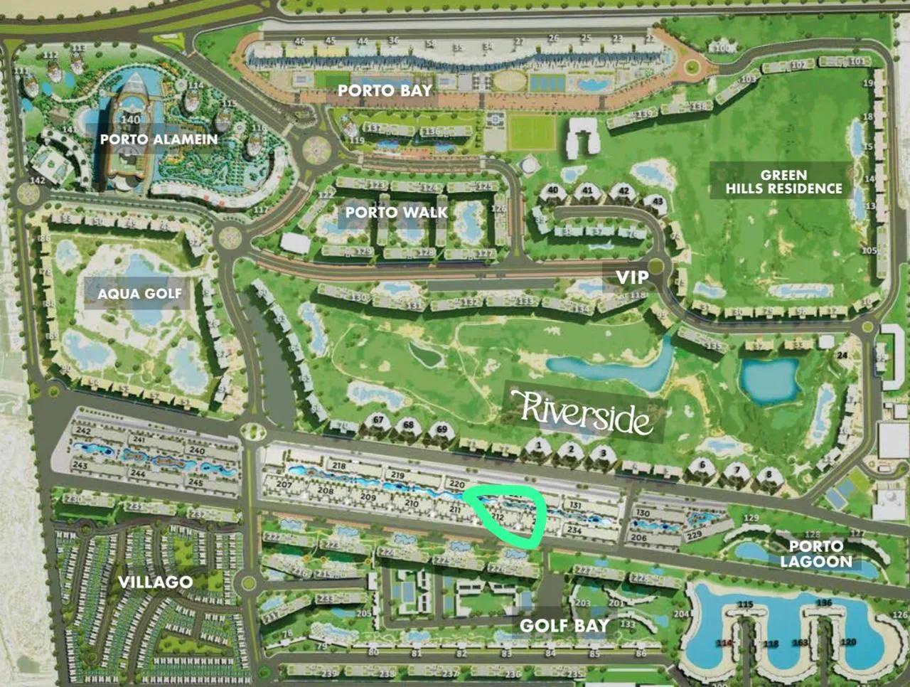 شاليه للبيع في مارينا مدفوع اول قسط