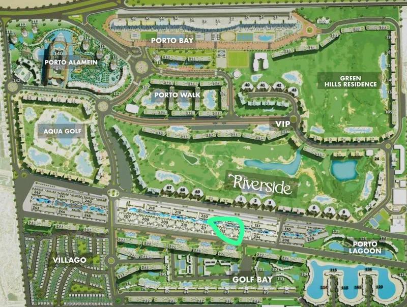 شقة للبيع في بورتو جولف مارينا