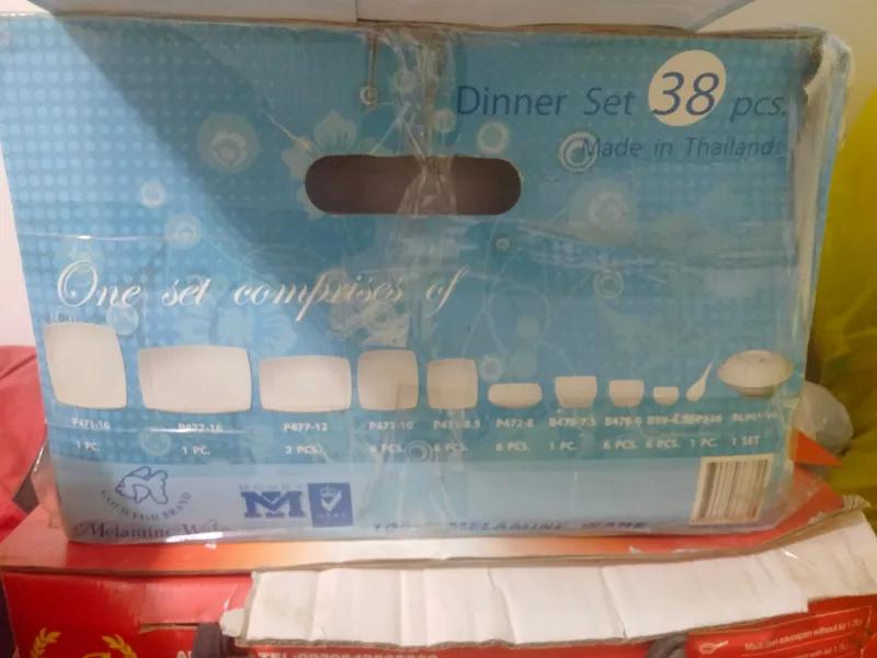 طقم ميلامين مستورد للبيع جديد لم يستخدم بالكرتونة في جسر السويس, القاهرة - 3,000 EGP