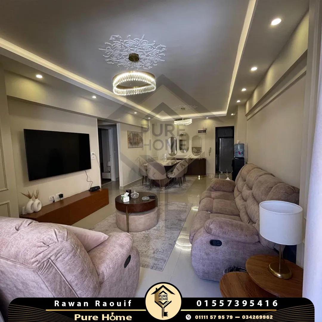 شقة للبيع 135 م – كفر عبده – شارع ابراهيم راجي