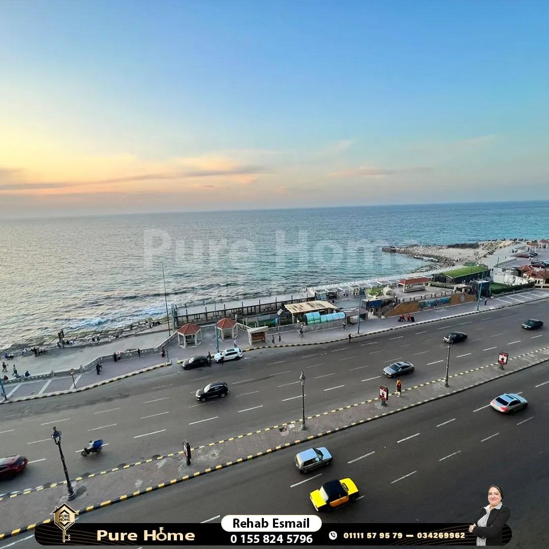 شقة مفروشة للايجار - كامب شيزار - علي البحر