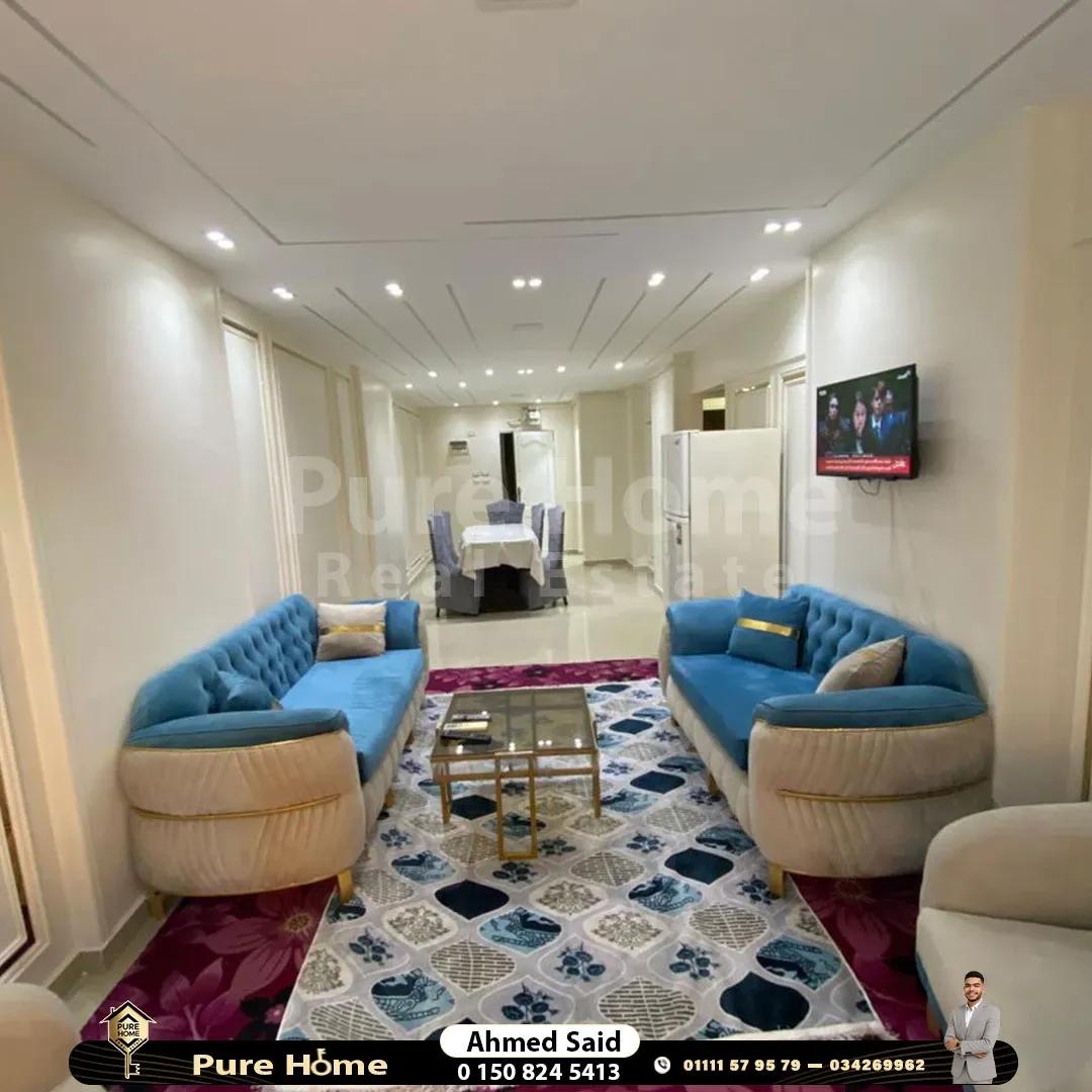 شقة مفروشة للايجار - ميامي - متفرع من شارع اسكندر ابراهيم