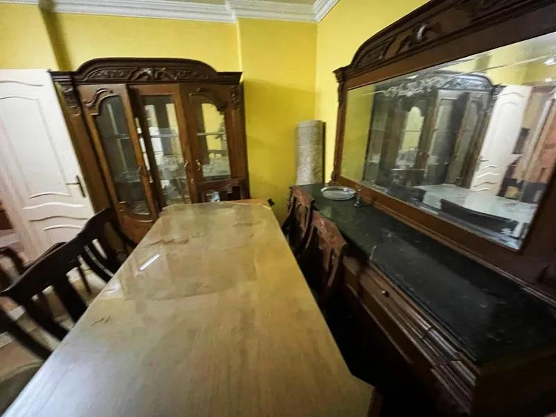 سفرة أنتيك غرفة كاملة 8 كراسي وبوفيه ونيش في فيصل, الجيزة - 16,000 EGP