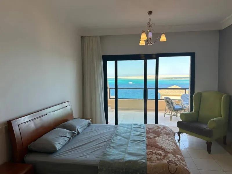 وحدة فندقية متشطبة بالكامل في ابراج علي بحر الاحمر 🌊