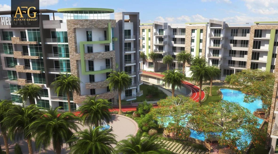 شقة فى كمبوند HellioEye هليوبليس الجديدة