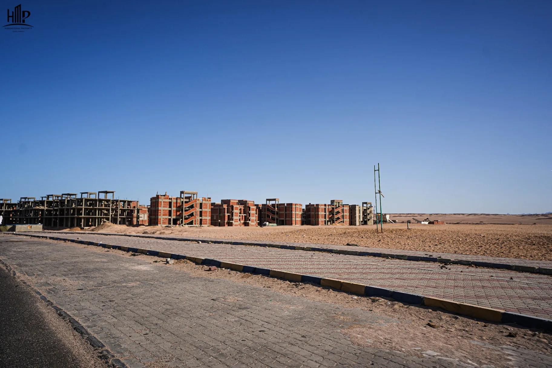 شقة 95م² أوضة وصالة بإطلالة على الجاردن والمسبح لونج بيتش