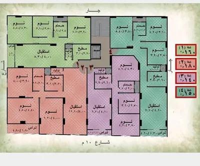 شقق ف 27النزهه الجديده و الترول الرئيسي في النزهة الجديدة, القاهرة - 750,000 جنيه