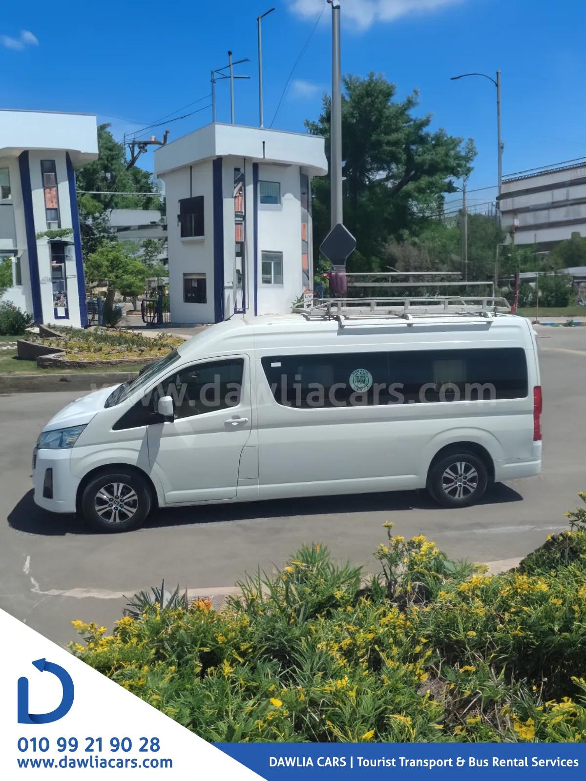 إيجار ميكروباص سياحي هايس مكيف مع سائق | رحلات ومطار القاهرة