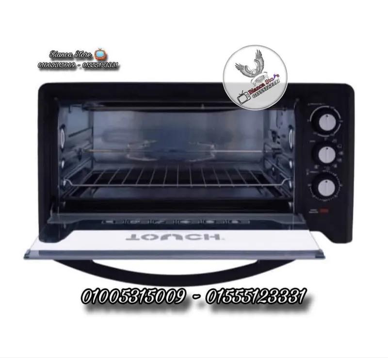 فرن كهربائي 50 لتر چامبوا تاتش الزنوكي أسود بالشواية جديد في المعادي, القاهرة - 2,400 EGP