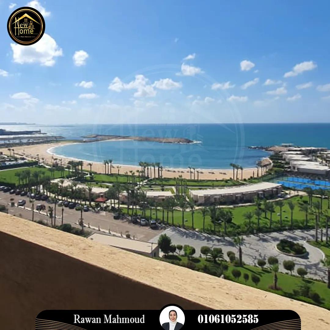 شقة للبيع 198 م – سان ستيفانو علي البحر مباشر