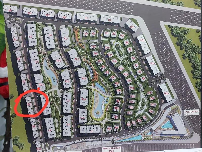 شقة للبيع كمبوند مارينا هايتس مستقبل سيتي