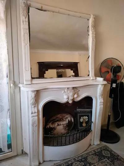 دفايه رخام علي جرانيت كبيره معاها المرايا بتاعتها في القاهرة الجديدة, القاهرة - 5,000 EGP