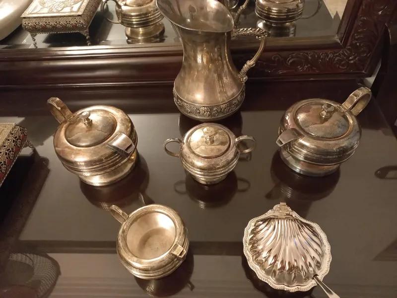 طقم شاى مطلى فضة في مدينة نصر, القاهرة - 4,000 EGP