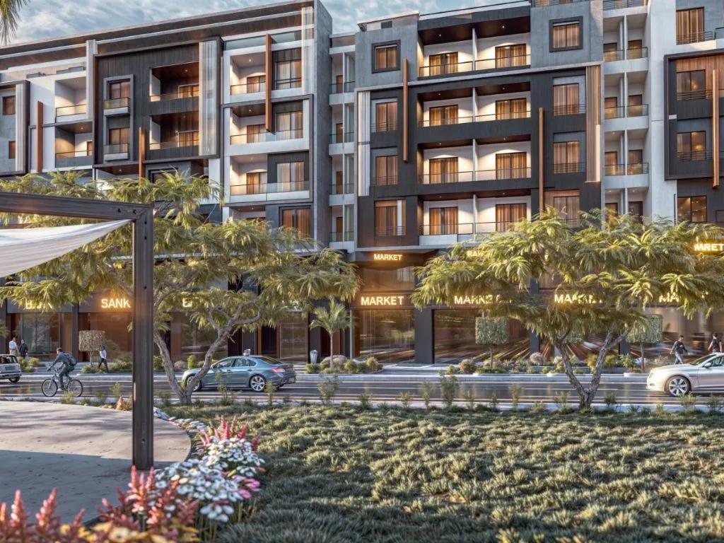 شقة 71م² غرفة نوم بإطلالة جبل وشارع الدور التاني