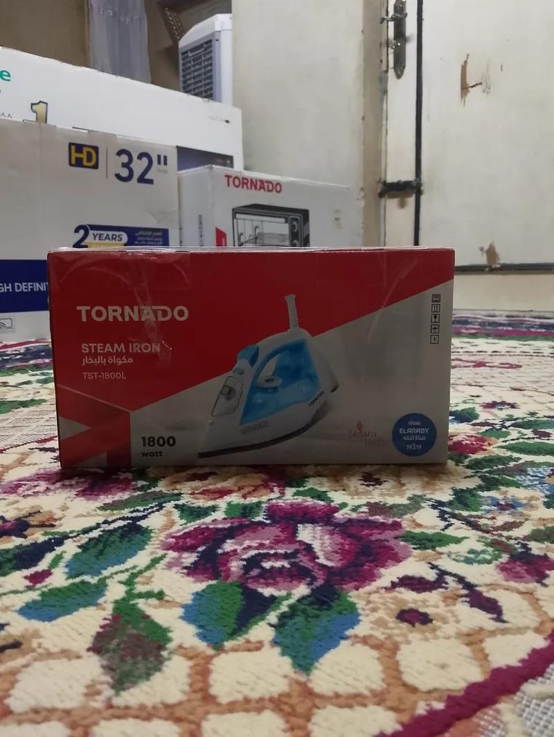 مكواة بخار 1800 وات تورنيدو ( جديدة ) في بشتيل, الجيزة - 1,200 EGP