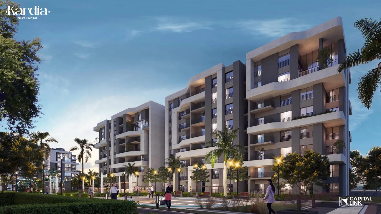 بقسط شهري 29,400 شقة للبيع في R8 العاصمة الإدارية