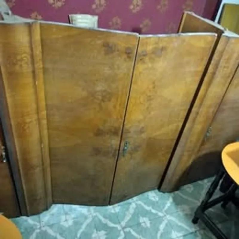 غرفة نوم خشب زان محمل مكونة من سرير دولاب شفونيرة بدون عيوب في عين شمس, القاهرة - 5,000 EGP