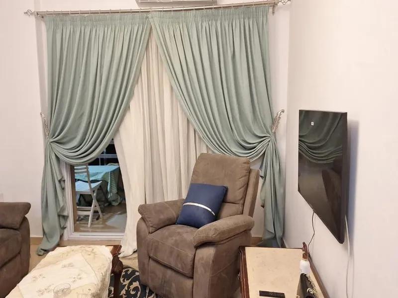 شقة للايجار في مدينتي مفروشة و مكيفة | أول سكن 140 متر الدور الاول