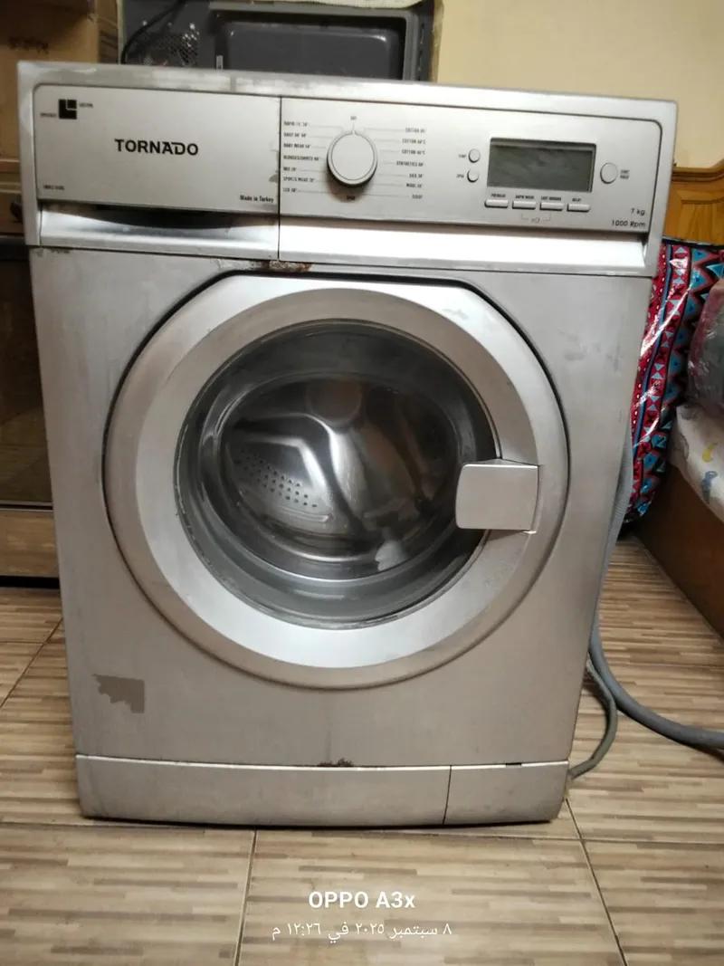 غسالة أوتوماتيك تورنادو 8 كيلو في عين شمس, القاهرة - 7,500 EGP
