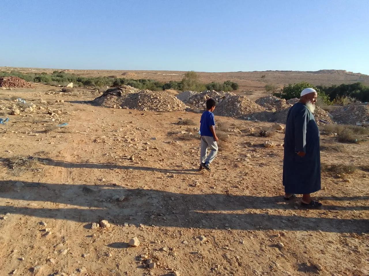 ارض سكنية بمطروح