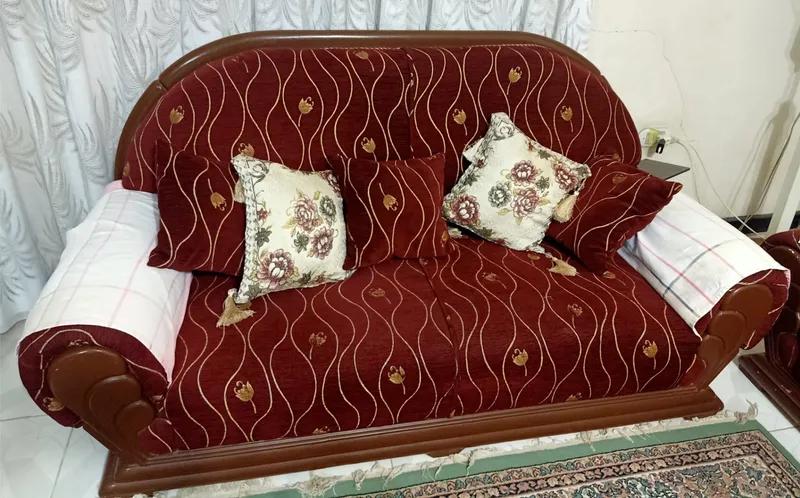 كنبتين انتريه خشب زان في فيصل, الجيزة - 4,000 EGP