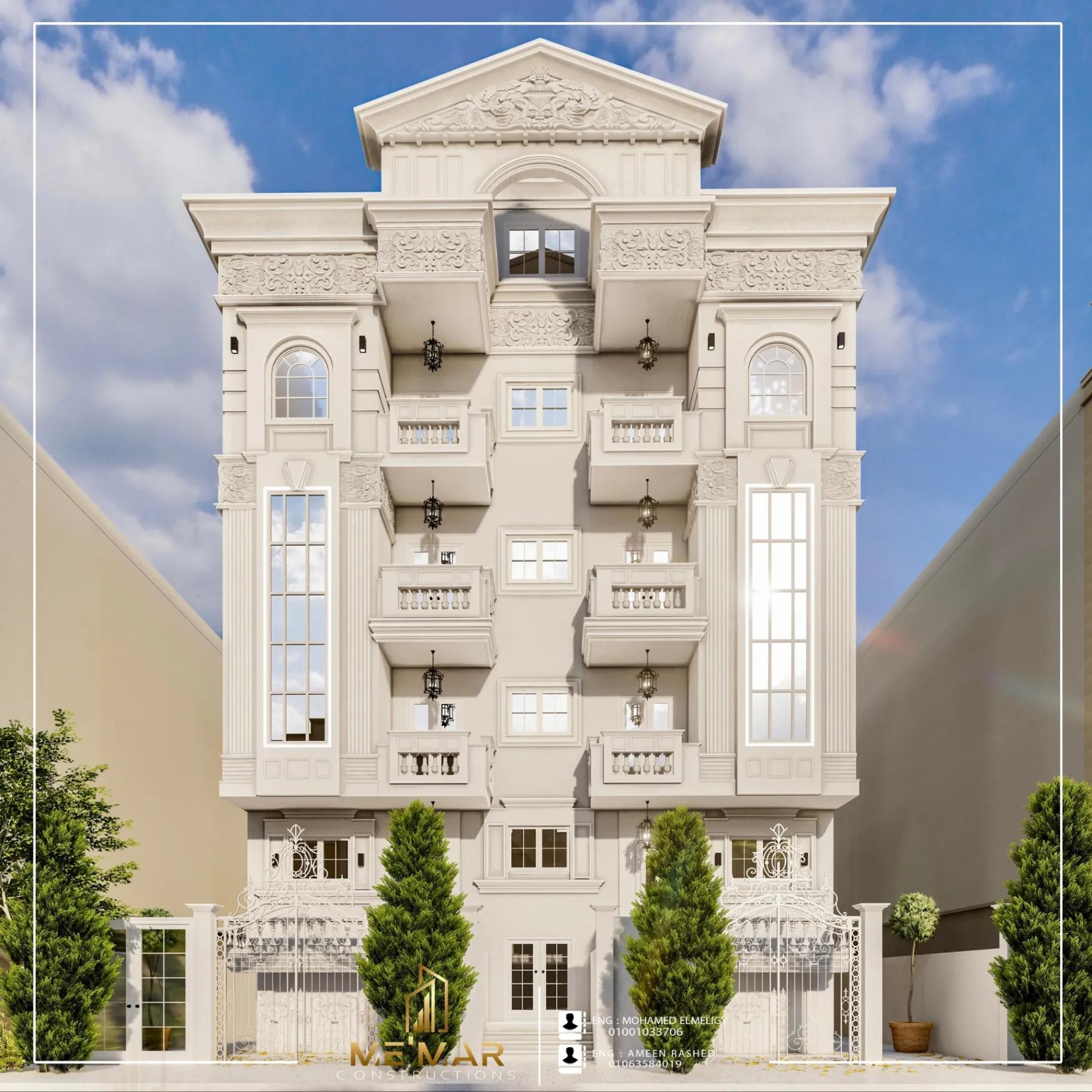 أمتلك دوبلكس بدمياط الجديدة تالت مطل دولي أمام نادي المهندسين