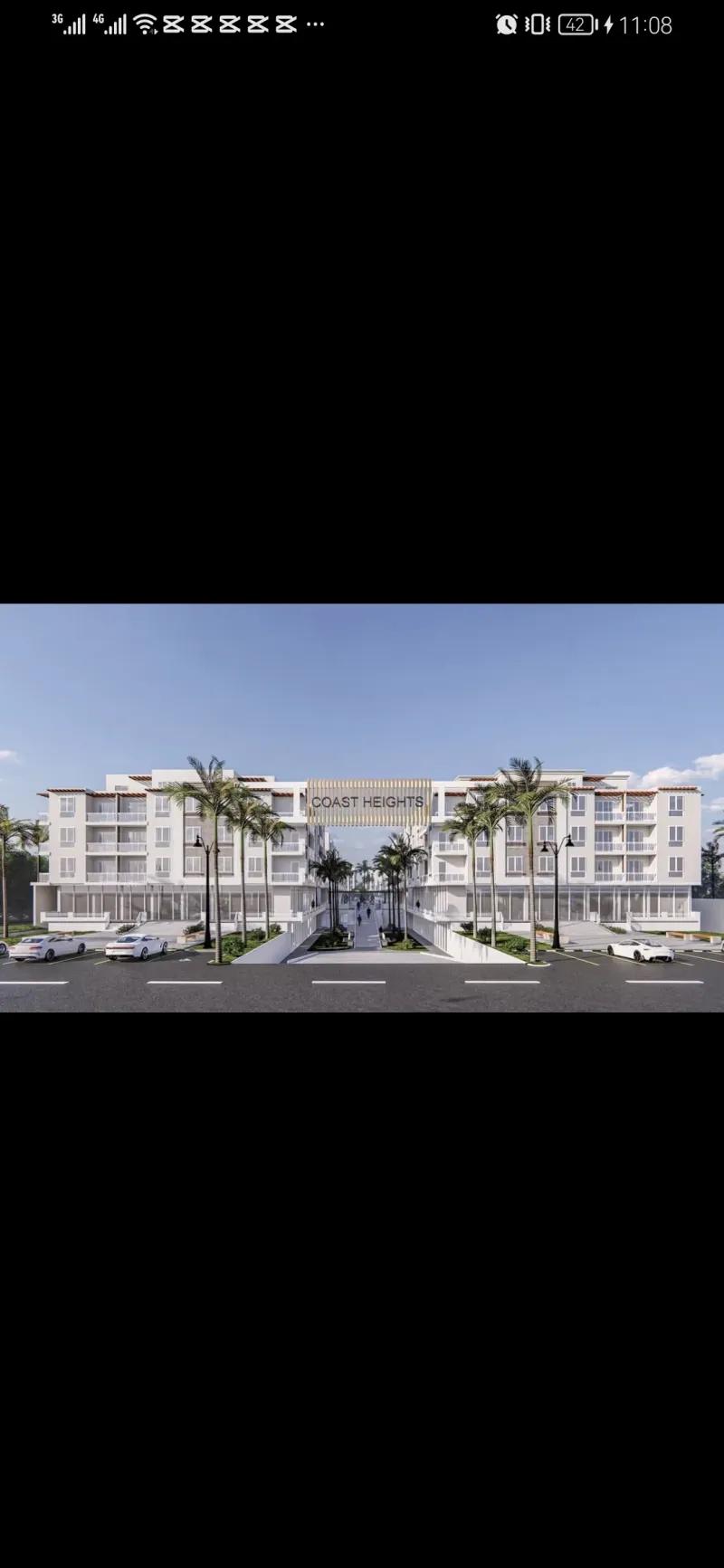 شاليه ٣ غرف في منتجع كوست هايتس الساحل الشمالي