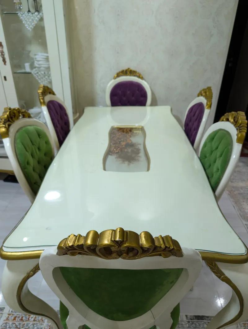 ترابيزة سفرة و٦ كراسى في 6 أكتوبر, الجيزة - 7,500 EGP