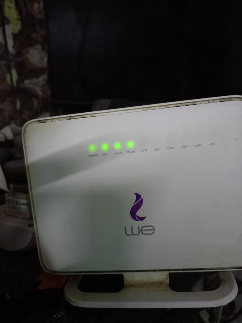 راوتر WE للبيع السعر نهائي 400 في بلبيس, الشرقية - 400 EGP
