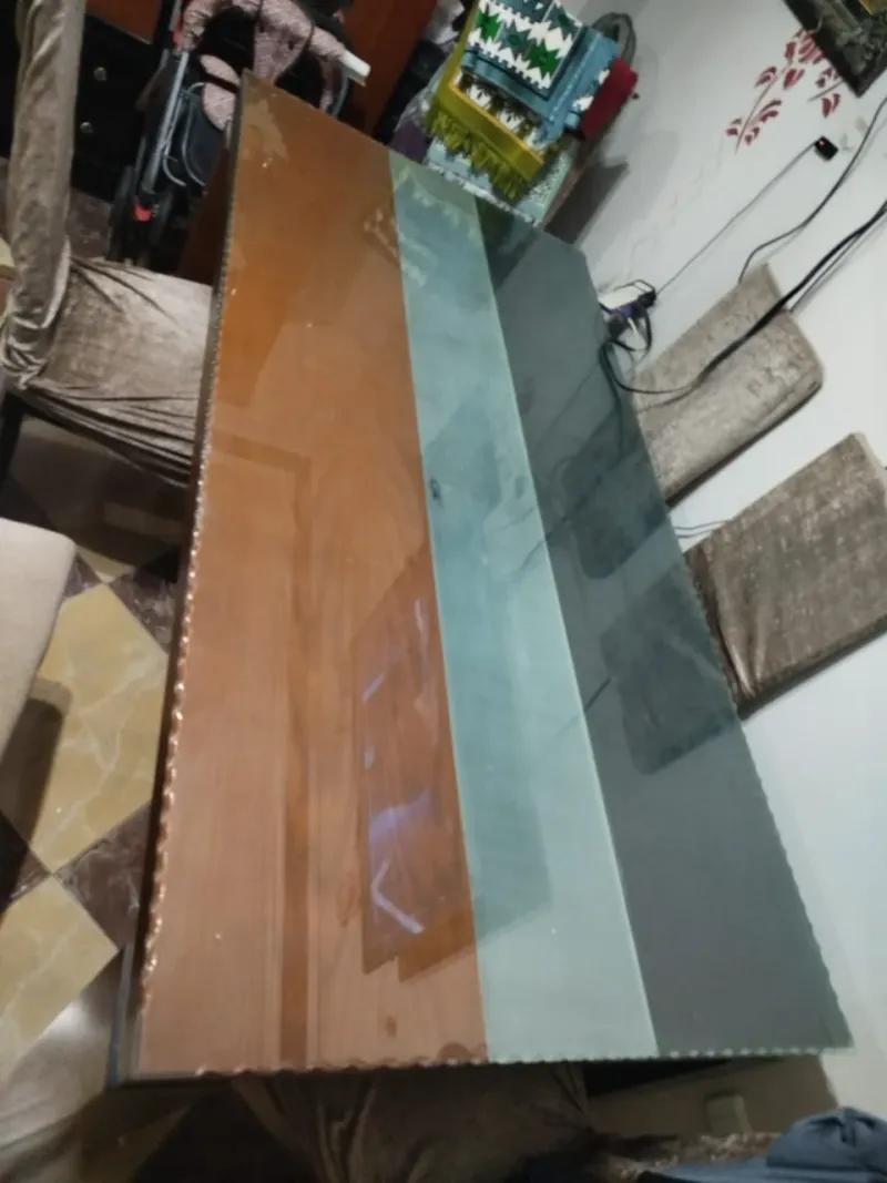 سفره عمولة مكونة من ٦ كراسي ونيش ٤ درفه