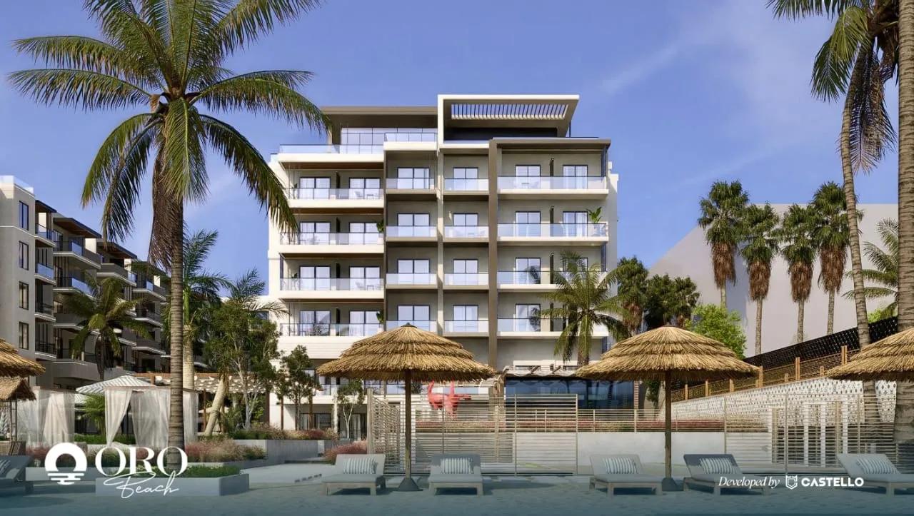 شقة 78م بإطلالة بحر ومسبح في Oro Beach Resort!