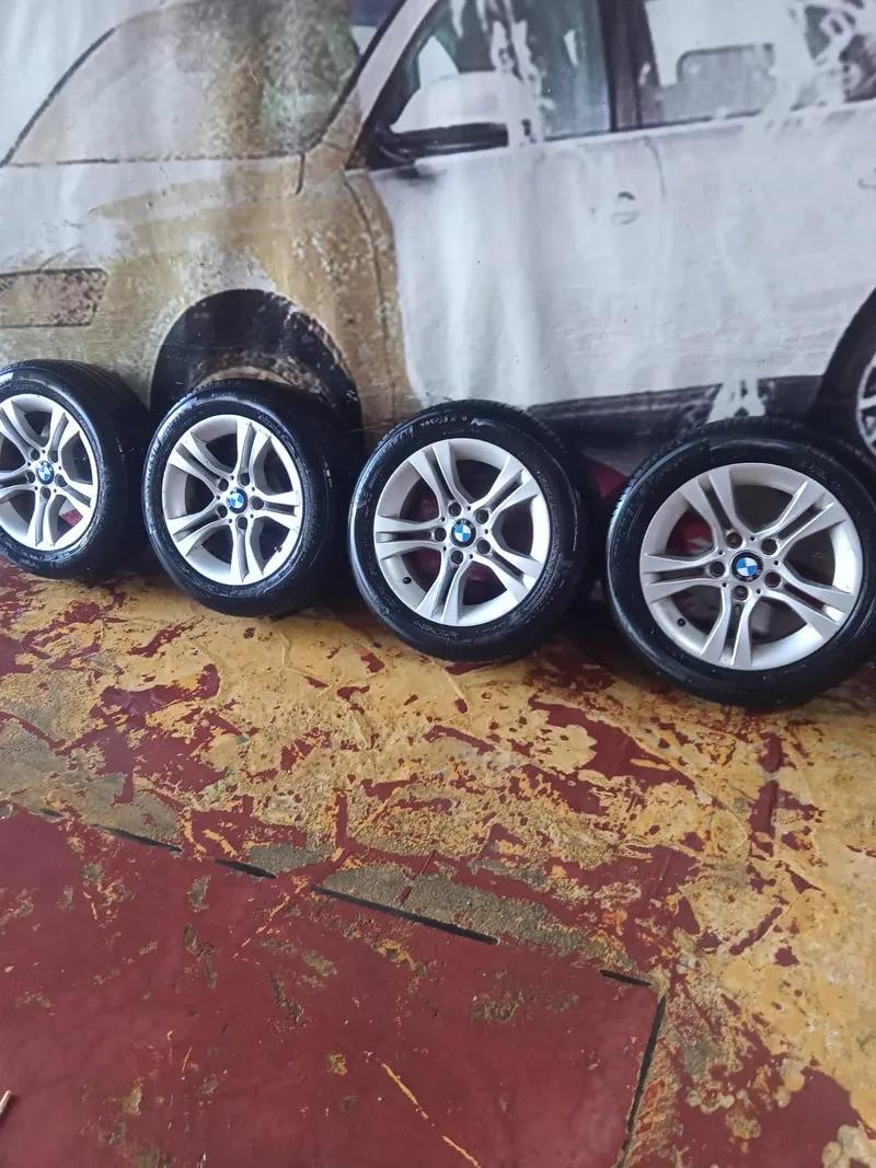 طقم جنوط بي ام دبليو مقاس ١٦ بدون لحام أو استعدال