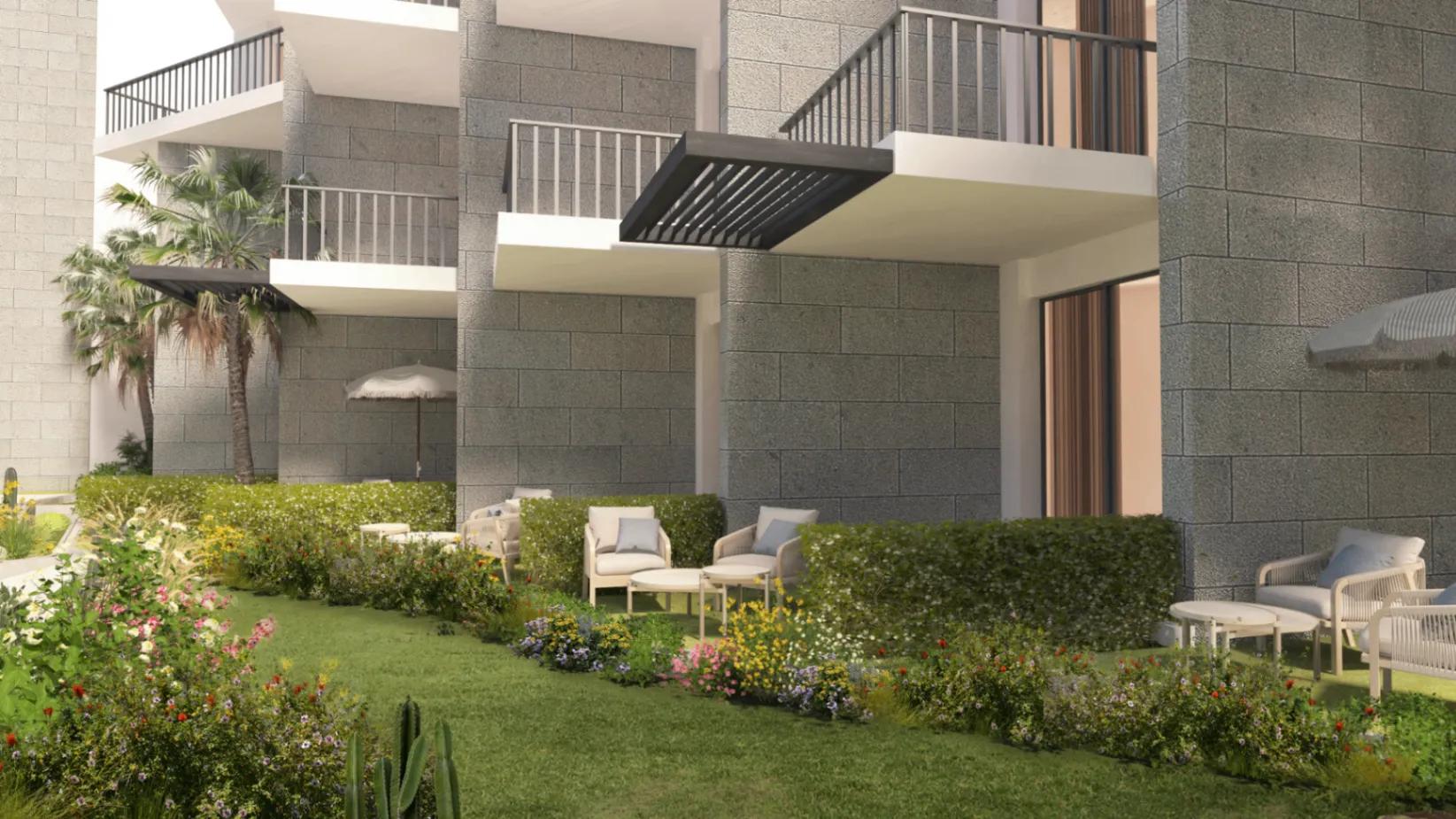 استوديو 64 متر_ بإطلالة جبلية داخل MAJRA Resort – الأحياء، قلب الغردقه