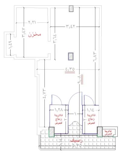 محل للبيع بجوار كايرو مول الهرم مباشرة – أمام السجل