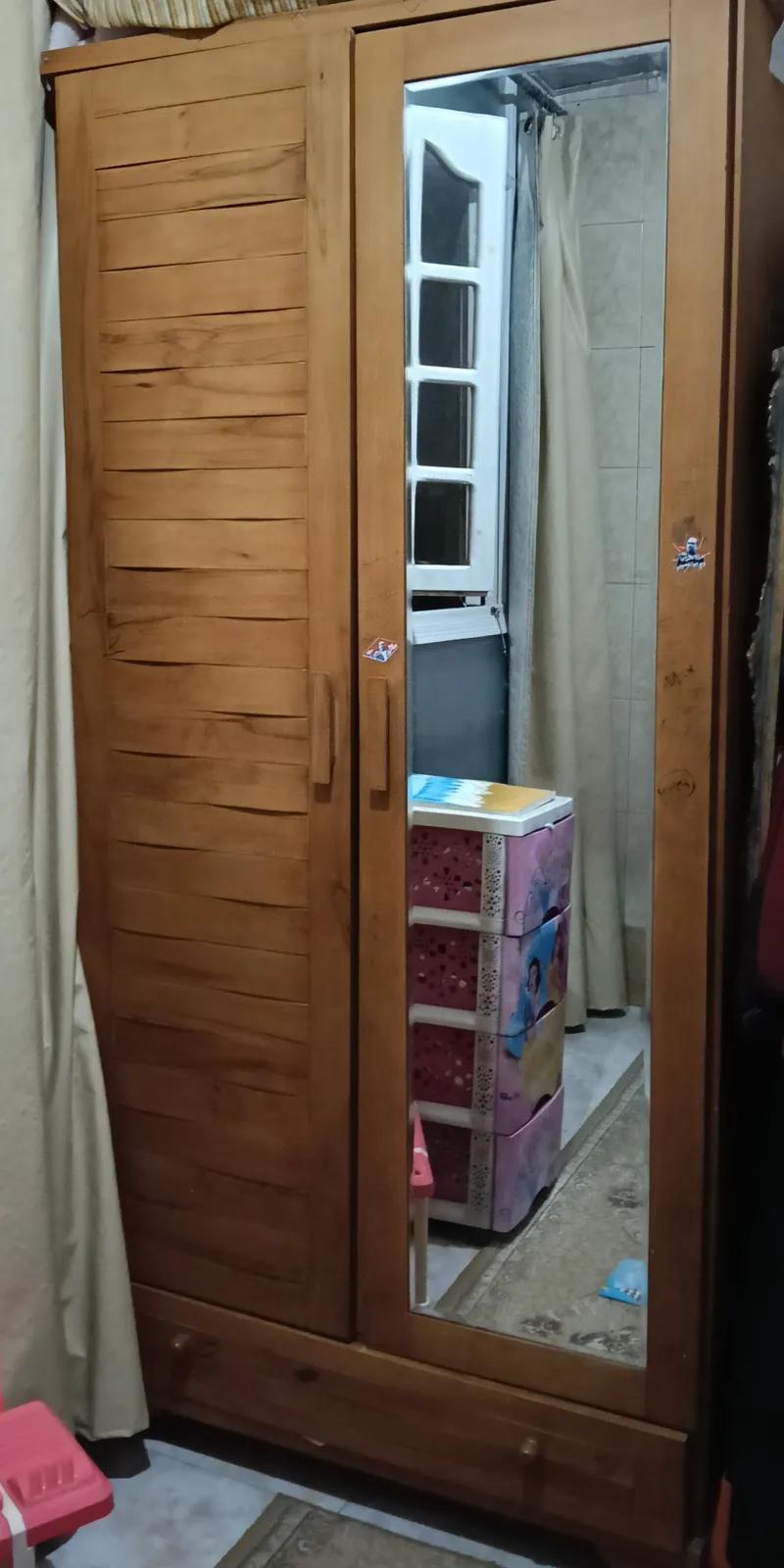 دولاب زان عرض متر طول مترين. عمق 50سم. مدينة نصر في مدينة نصر, القاهرة - 5,000 EGP